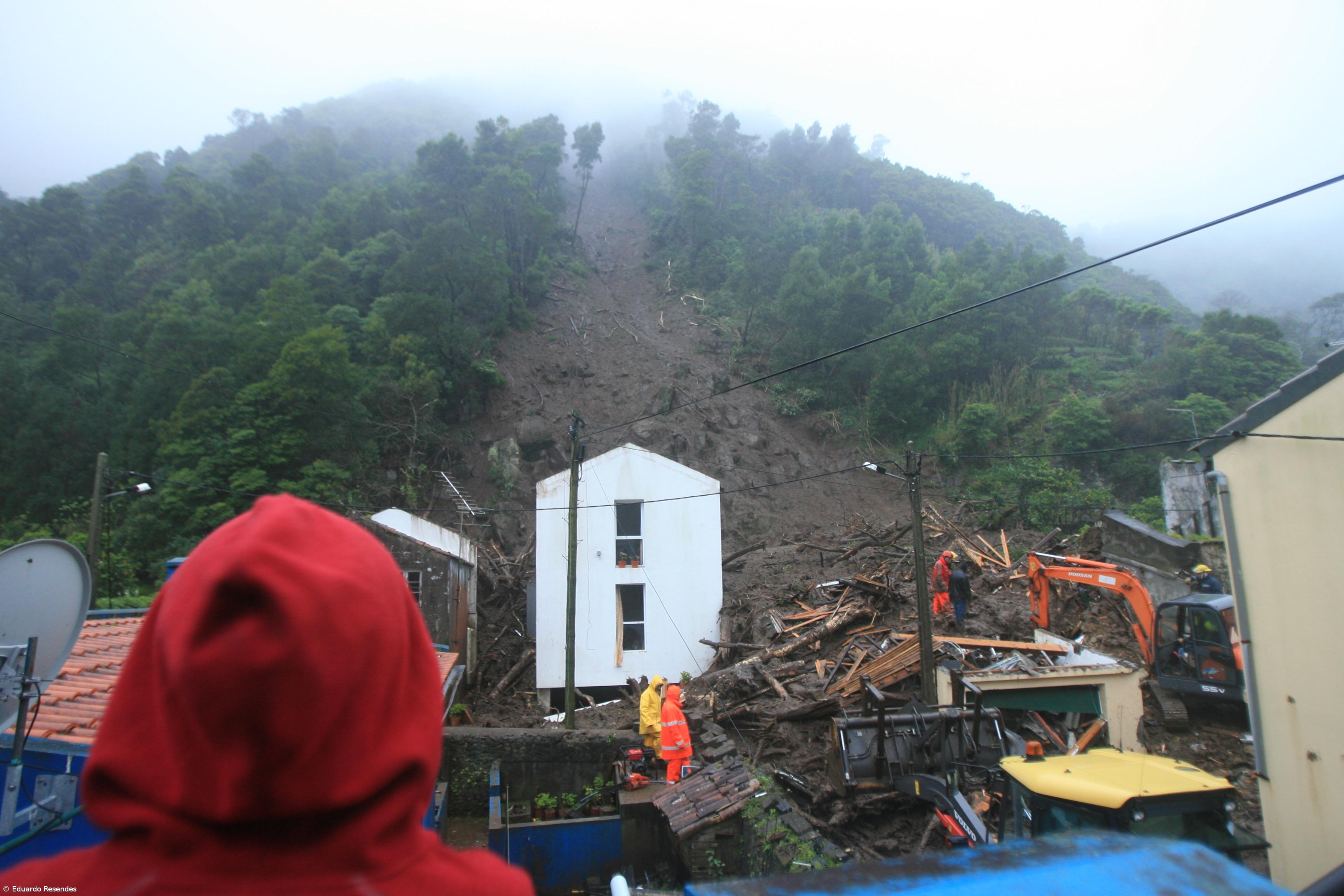 Três homens morrem em deslizamento de terras no Faial da Terra (vídeo) – Imagem 1