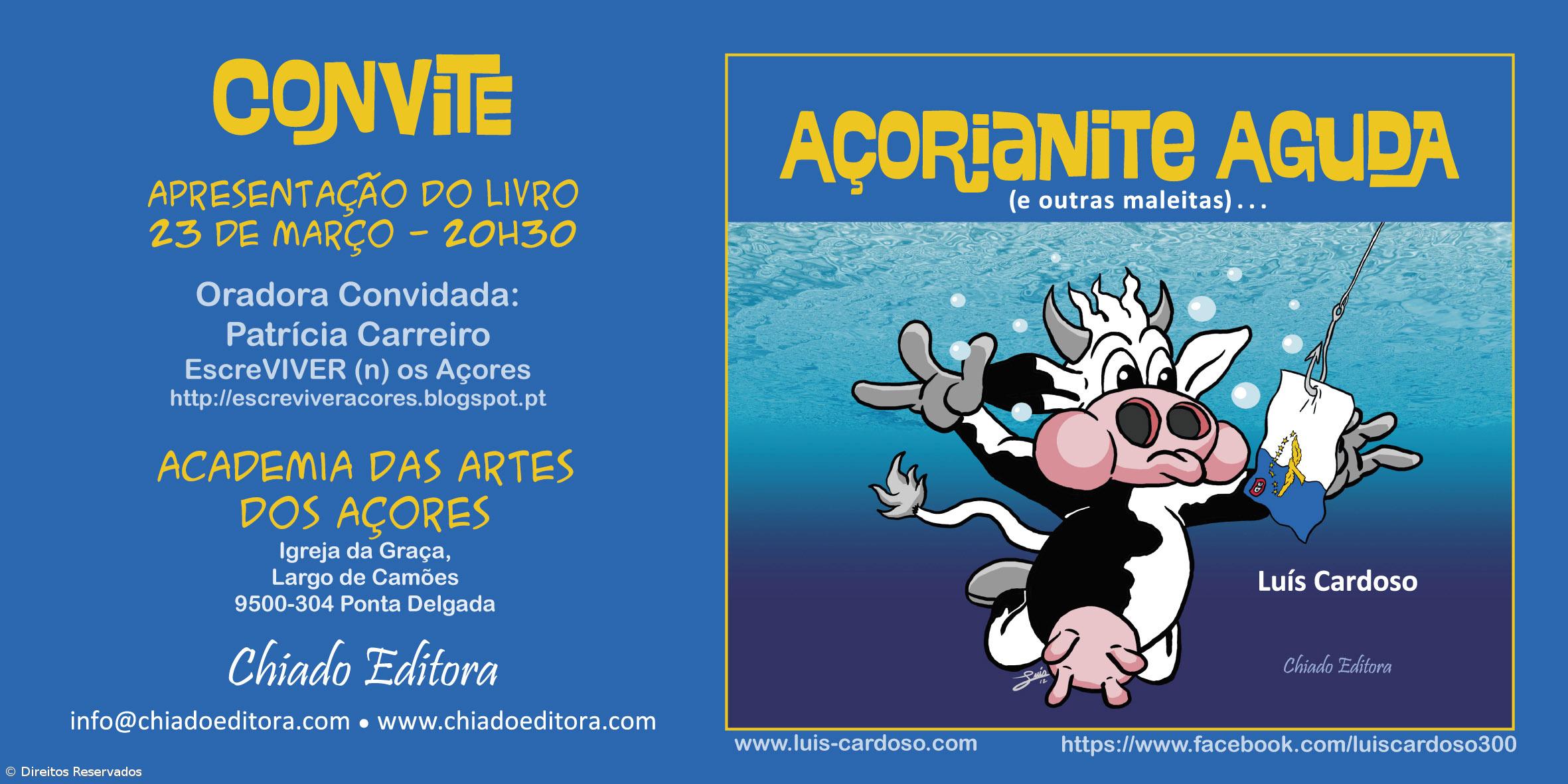 Livro "Açorianite Aguda... e outras maleitas" apresentado sábado – Imagem 1