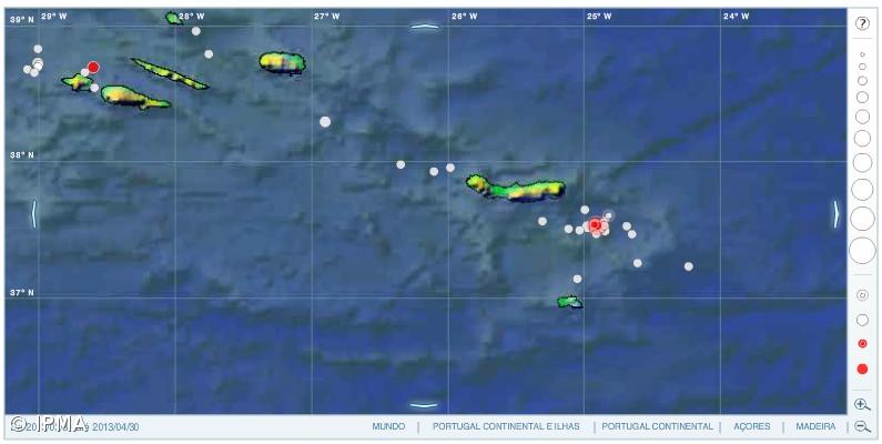 Segundo tremor de terra de magnitude 4,4 registado às 6h29 – Imagem 1