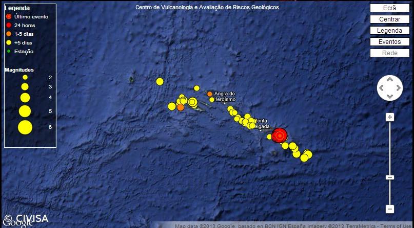 Abalo de hoje foi dos de maior magnitude dos últimos tempos – Imagem 1