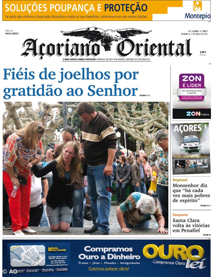 "Fiéis de joelhos por gratidão ao Senhor" – Imagem 1