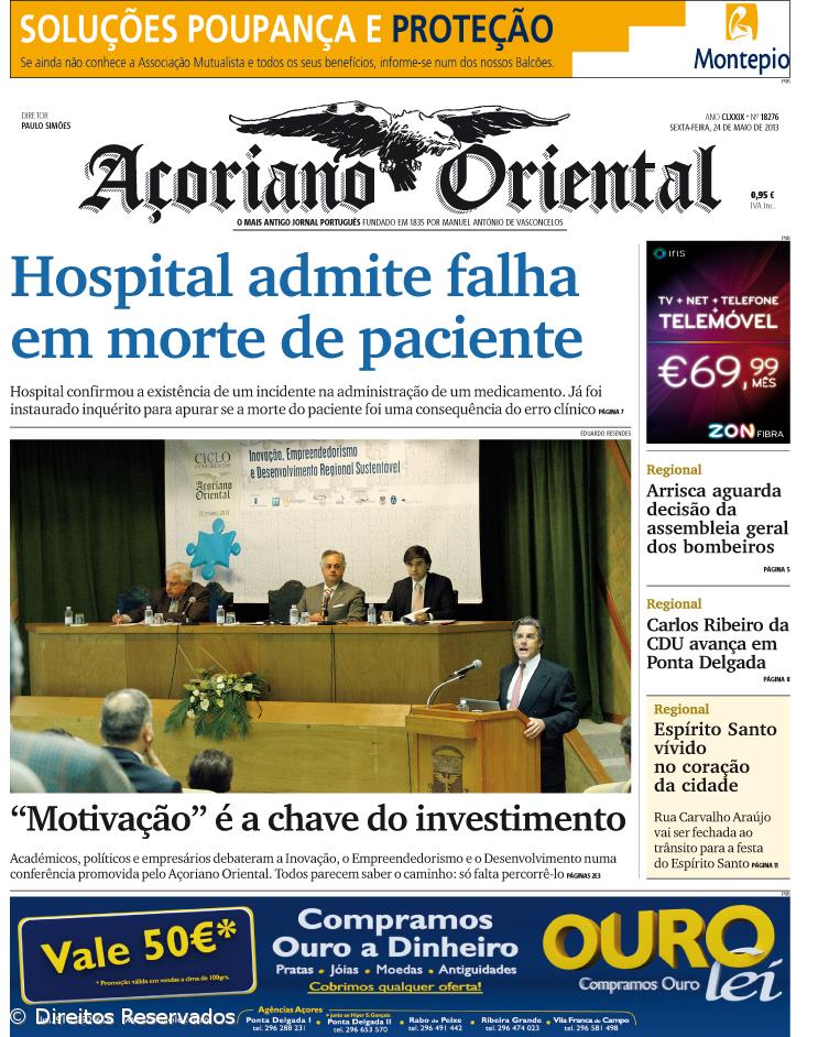 Hospital admite falha  em morte de paciente – Imagem 1