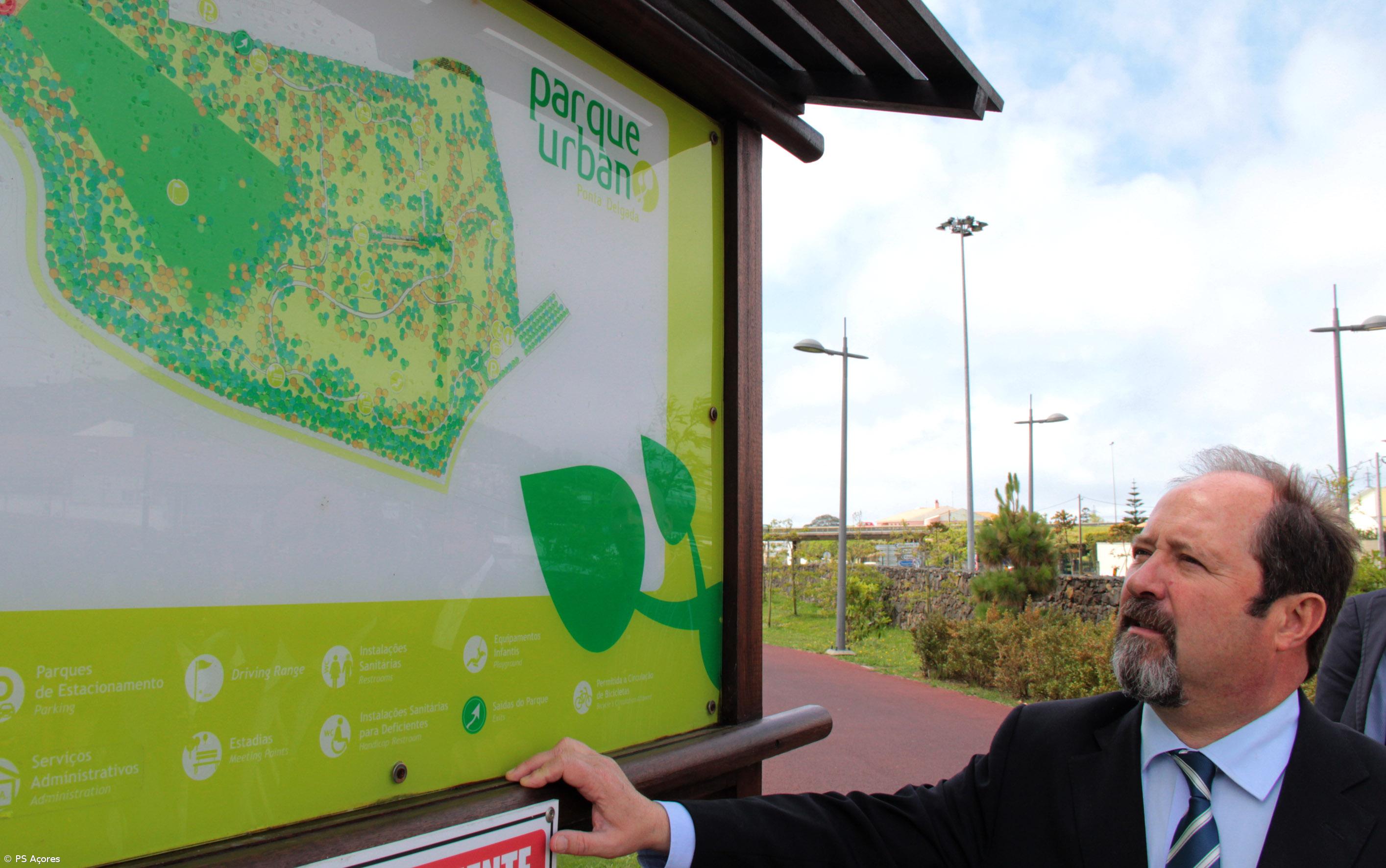 José Contente defende "revitalização e renovação" do Jardim António Borges e do Parque Urbano  – Imagem 1