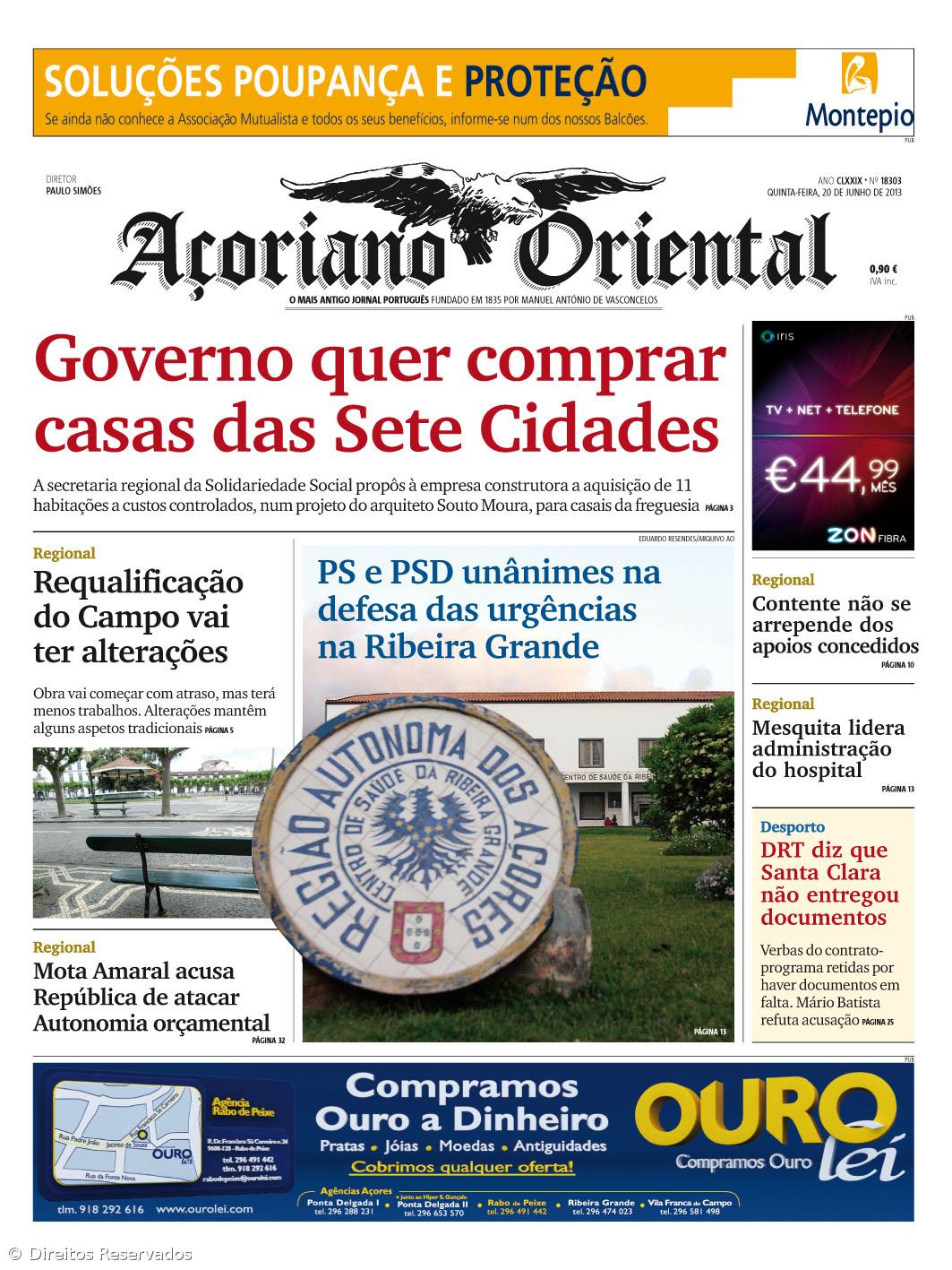 Governo quer comprar casas das Sete Cidades  – Imagem 1