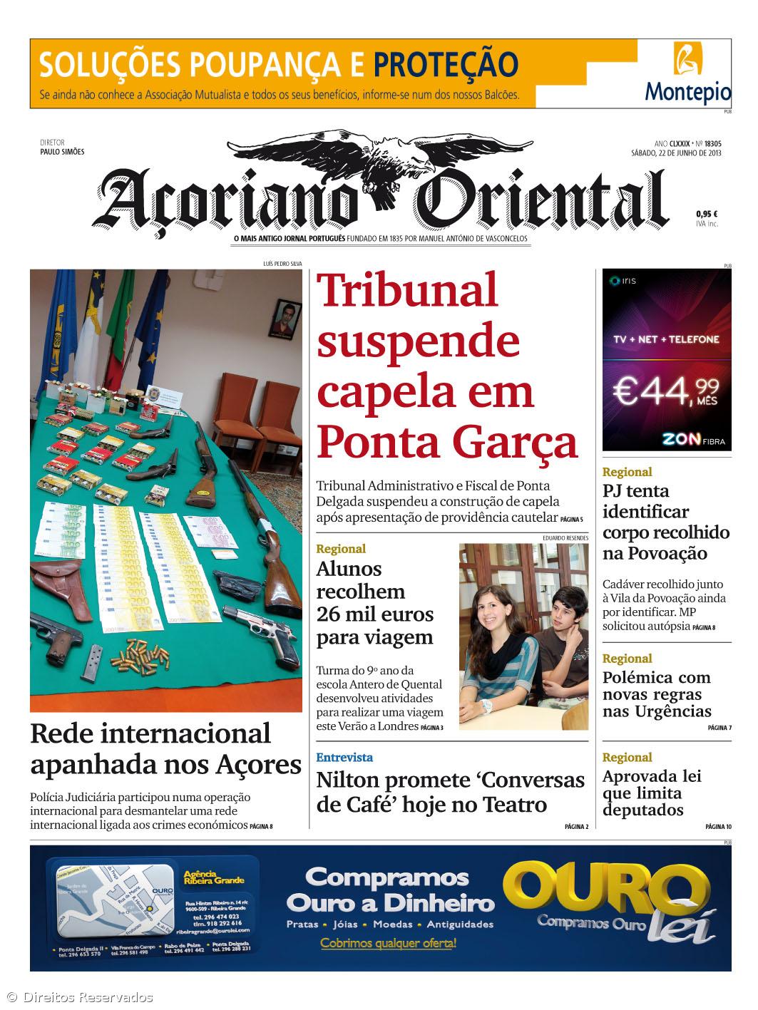 Tribunal suspende capela em Ponta Garça – Imagem 1