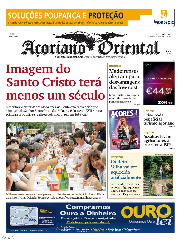 Imagem do Santo Cristo terá menos um século – Imagem 1