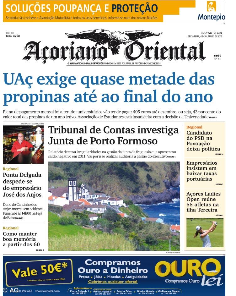 UAç exige quase metade das propinas até ao final do ano – Imagem 1