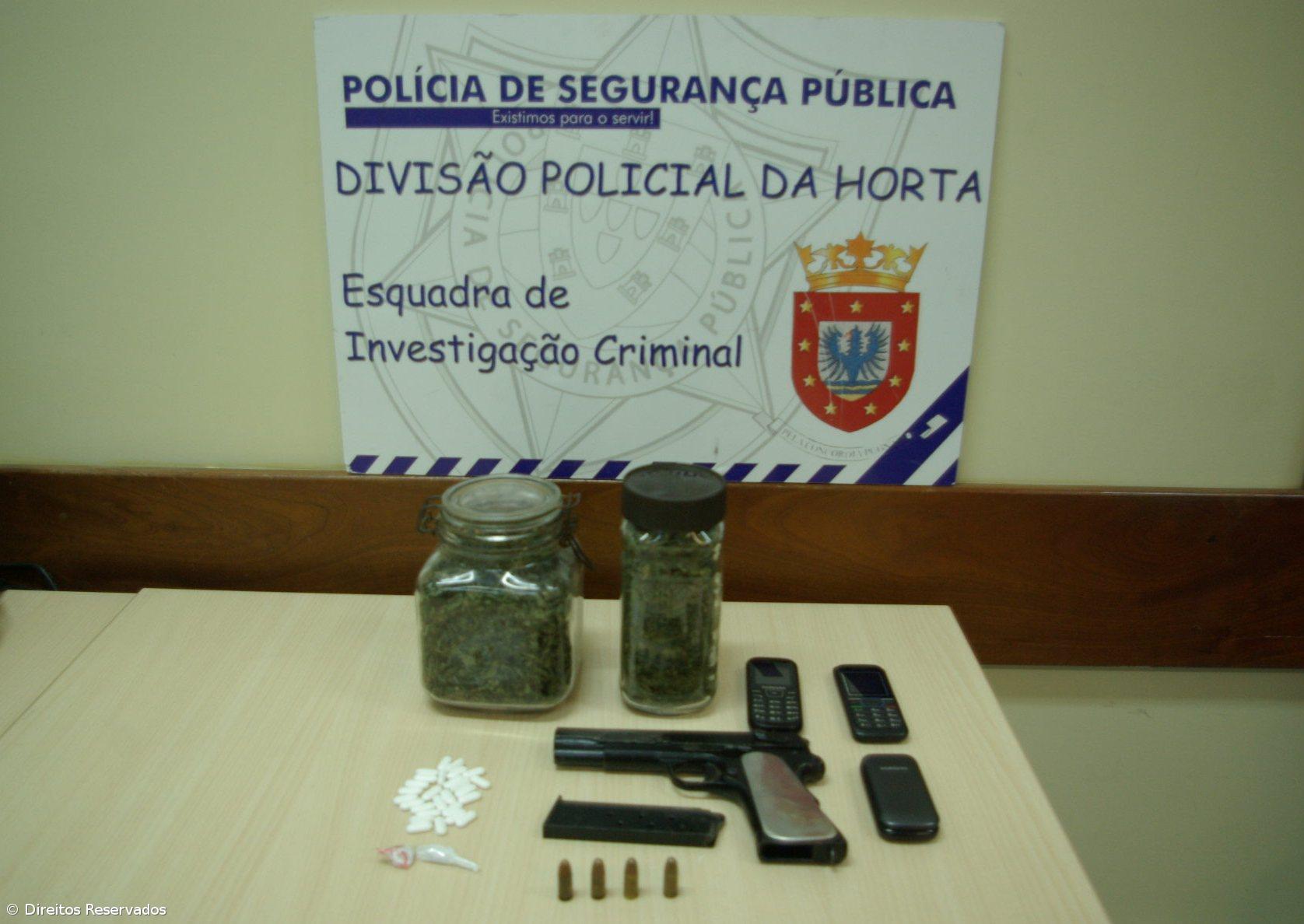 PSP elimina "principal ponto de distribuição" de droga da ilha do Faial – Imagem 1