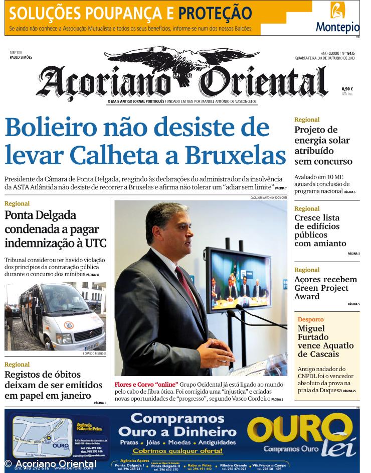 Bolieiro não desiste de levar Calheta a Bruxelas – Imagem 1