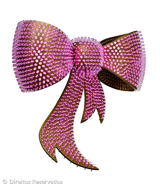 Laço gigante de frascos de perfume de Joana Vasconcelos em mostra coletiva em Paris – Imagem 1