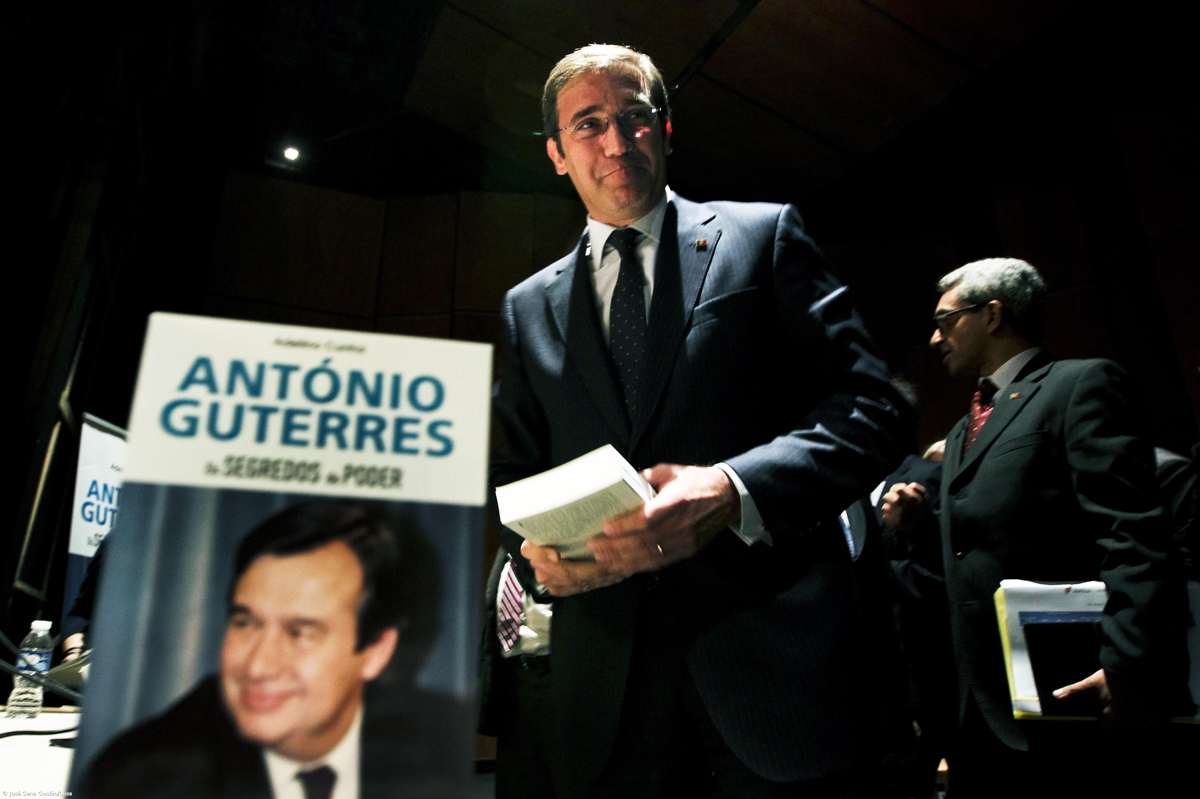 Passos Coelho presente em lançamento de biografia de António Guterres – Imagem 1