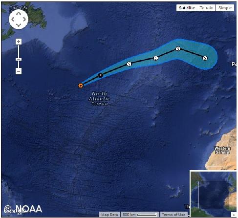 Tempestade tropical Melissa aproxima-se do grupo Ocidental – Imagem 1