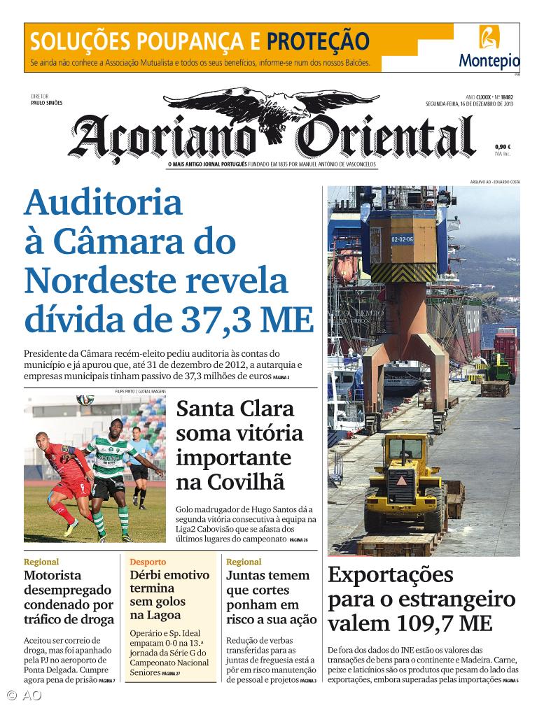 Auditoria à Câmara do Nordeste revela dívida de 37,3 ME – Imagem 1