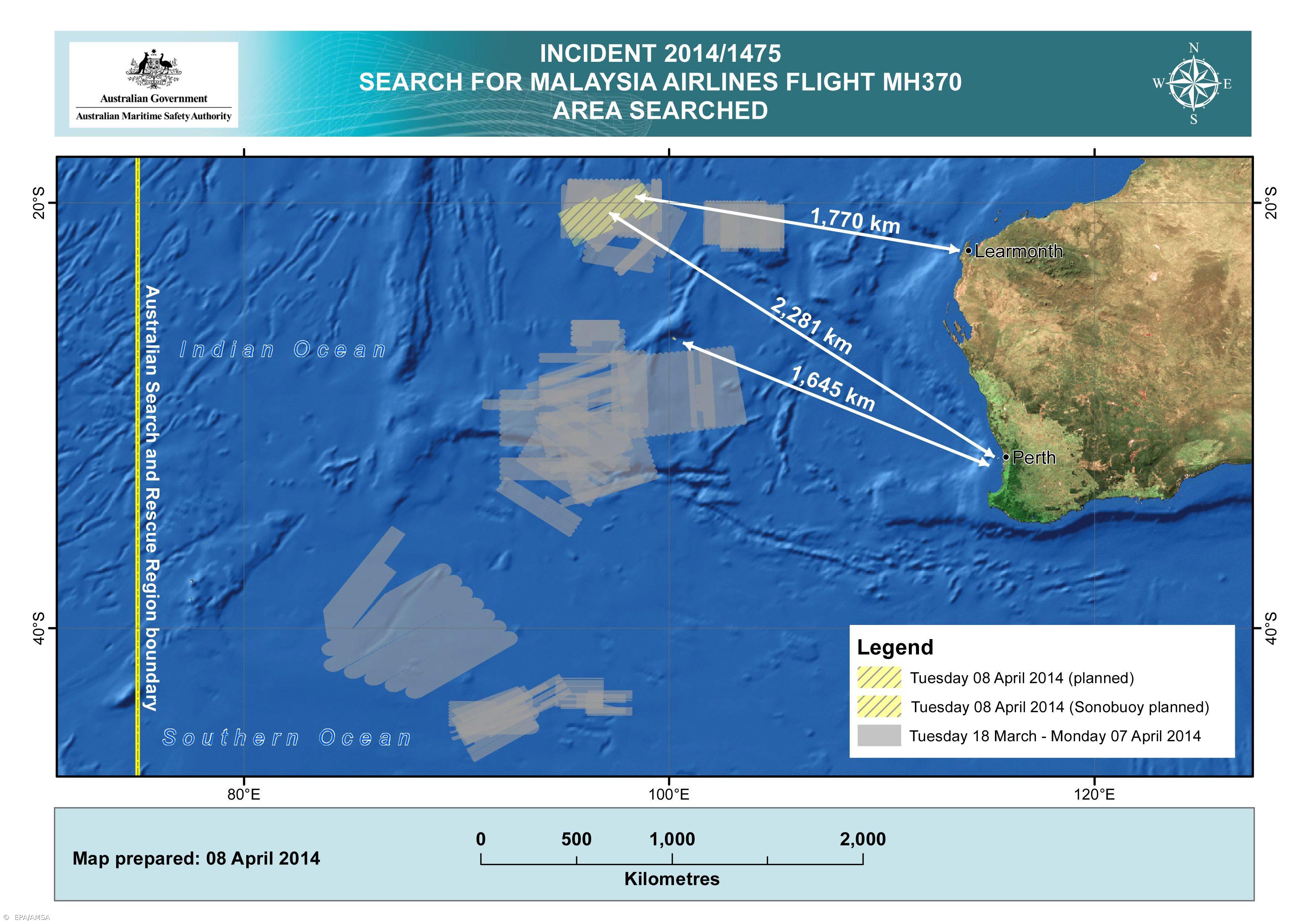 Sonda submarina dos EUA vai mapear fundo oceânico em busca de avião desaparecido – Imagem 1