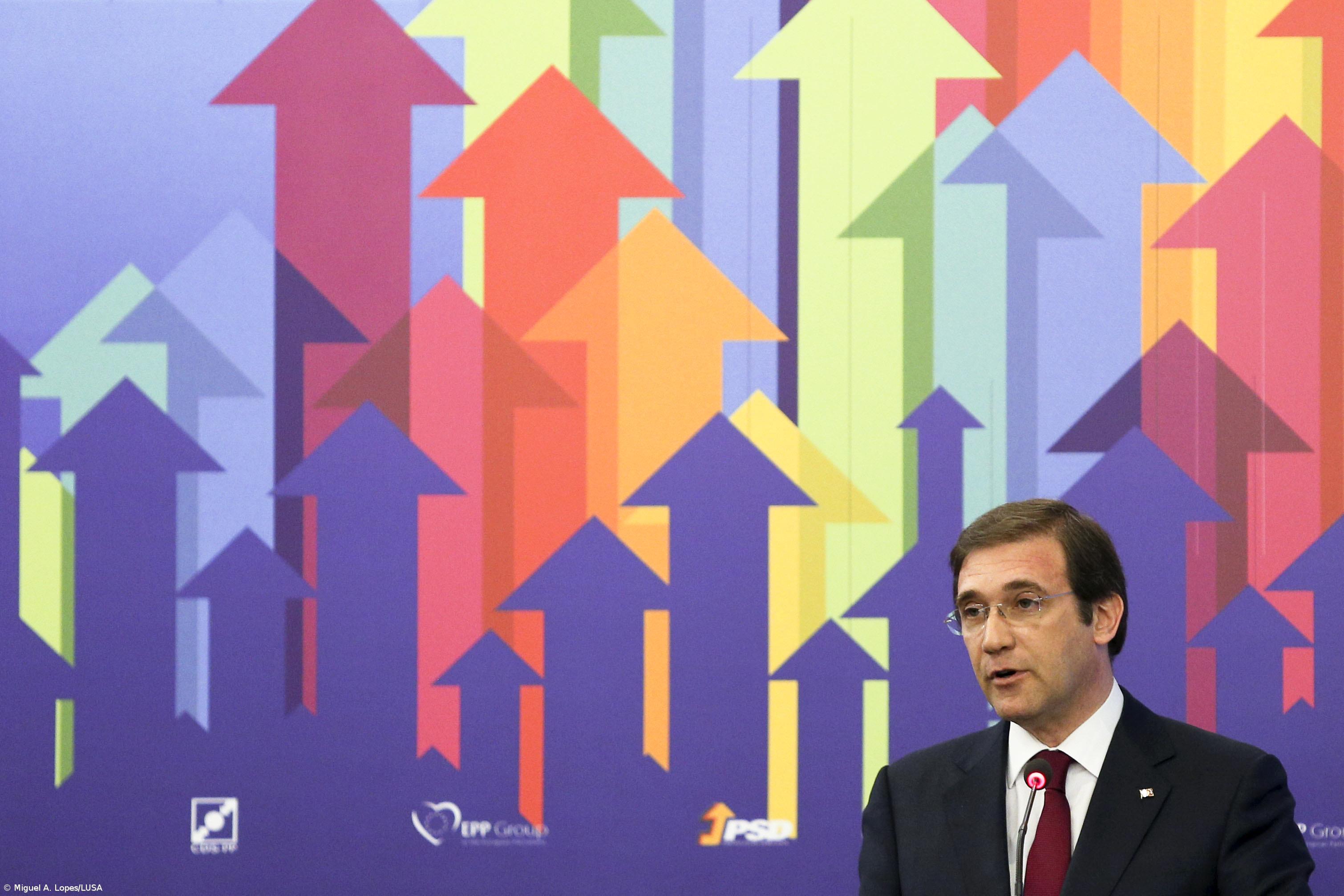 Passos Coelho confia nos dados do desemprego "elevado", sem ser ao nível de outros países – Imagem 1