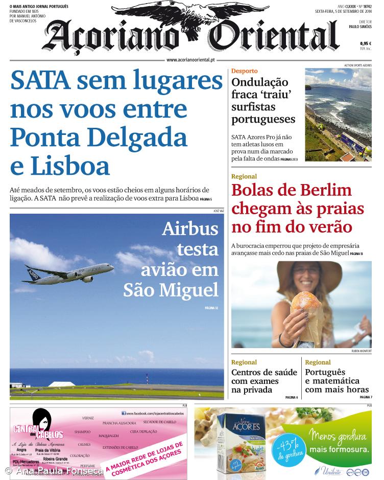 SATA sem lugares nos voos entre Ponta Delgada e Lisboa – Imagem 1