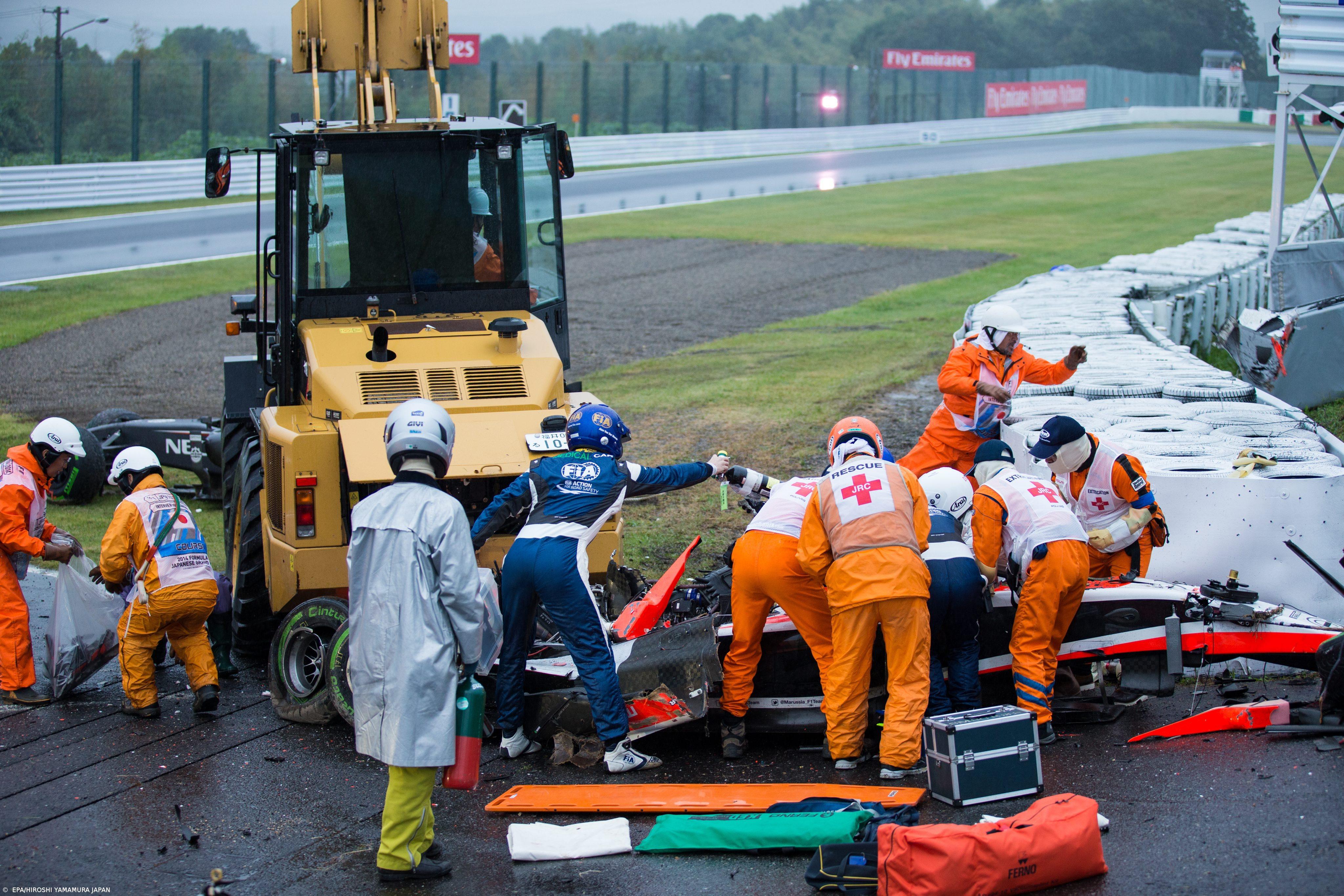 Estado de saúde de Jules Bianchi é "crítico, mas estável" – Imagem 1