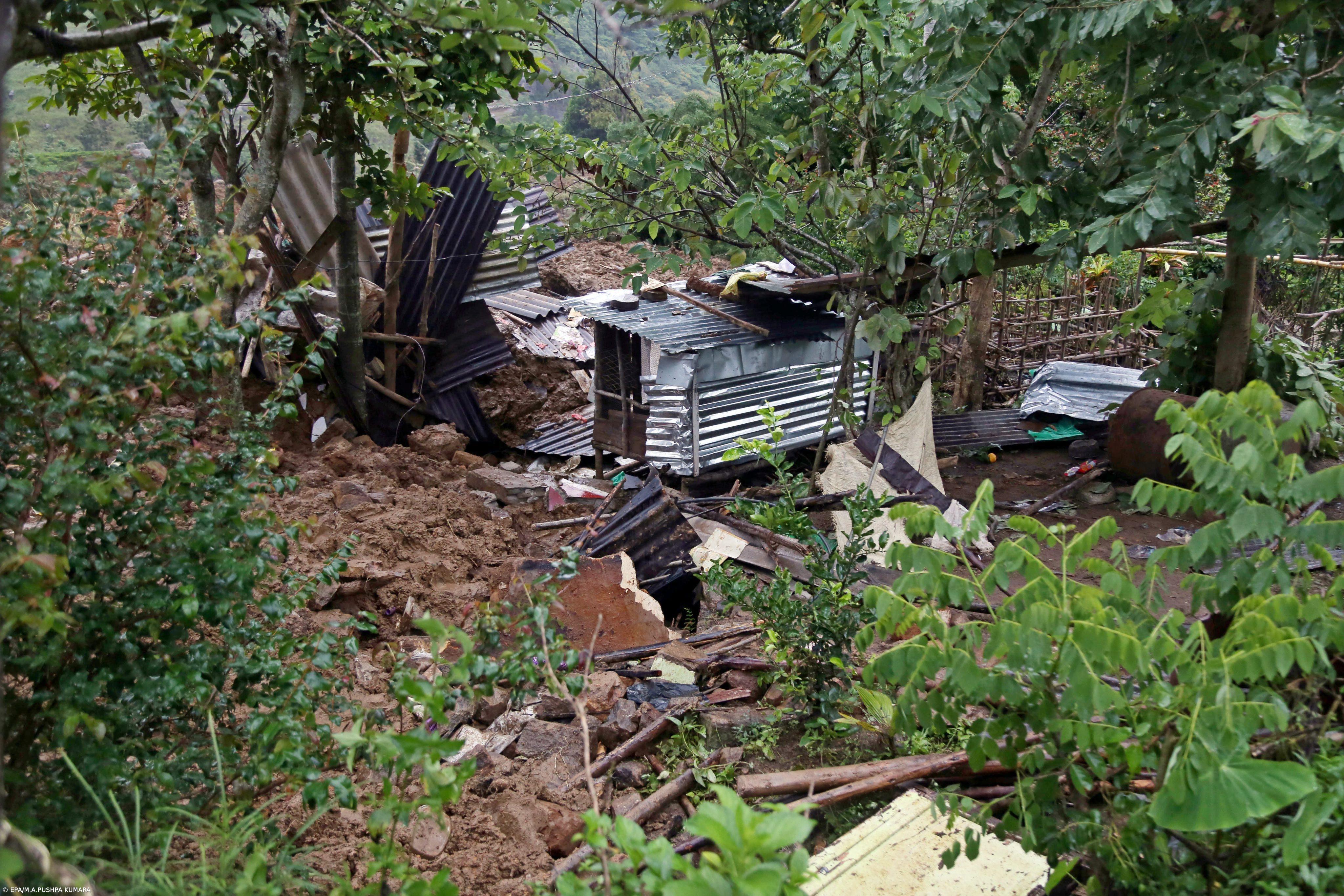 Cerca de 100 mortos em deslizamento de terra no Sri Lanka – Imagem 1