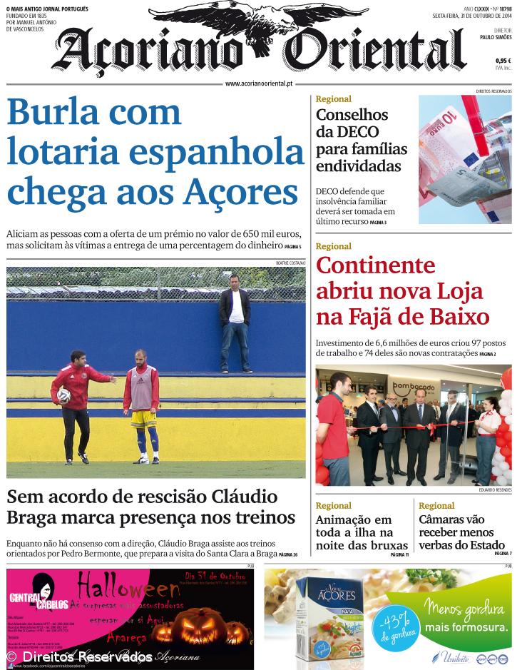 Burla com lotaria espanhola chega aos Açores – Imagem 1