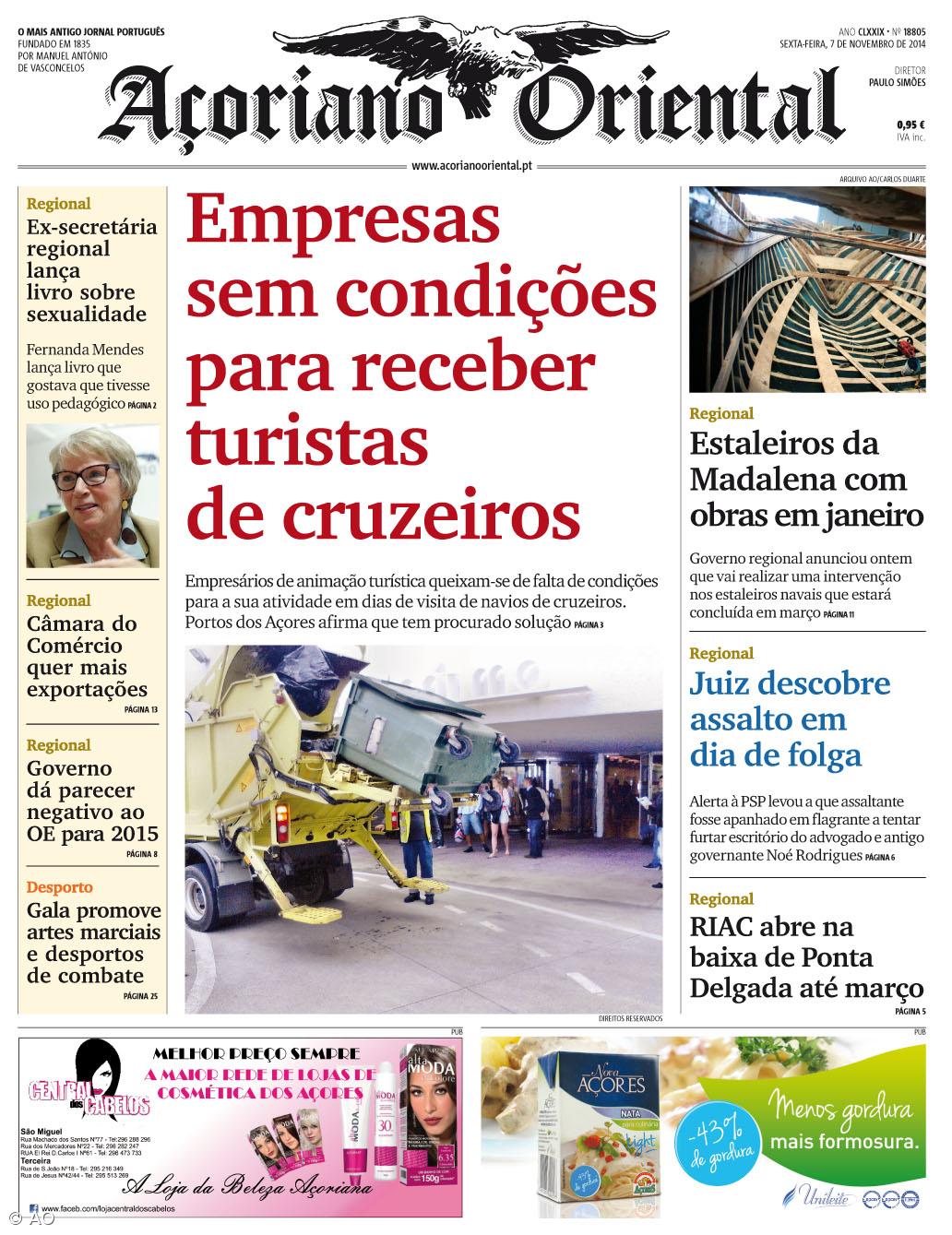 Empresas sem condições para receber turistas de cruzeiros – Imagem 1