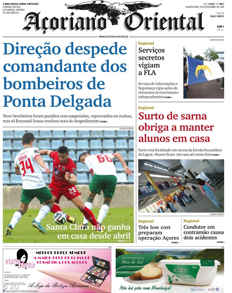 Direção despede comandante dos bombeiros de Ponta Delgada – Imagem 1