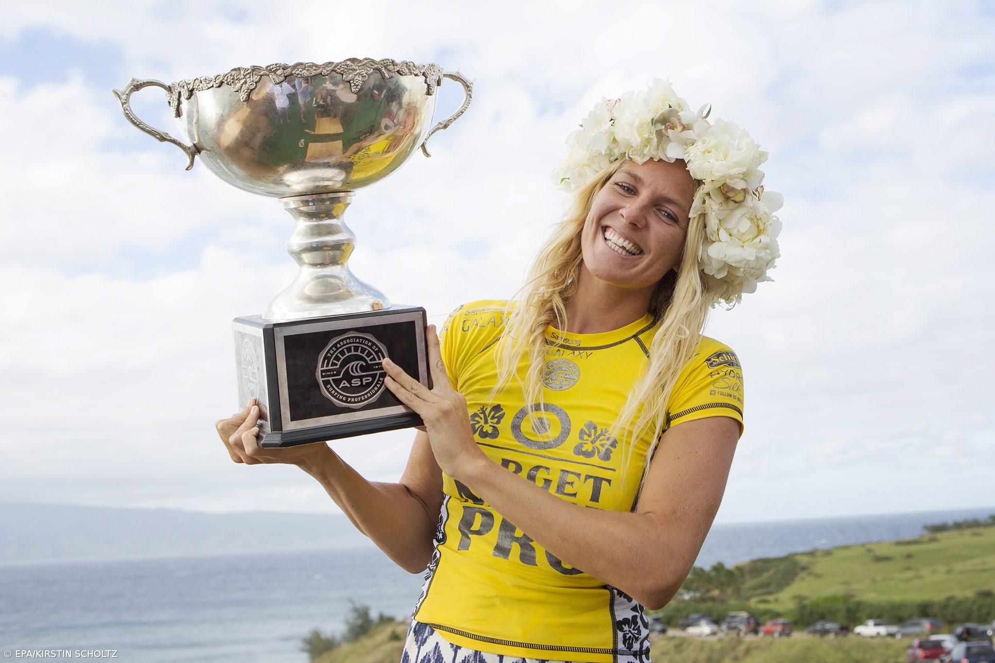 Surfista australiana Stephanie Gilmore campeã mundial pela sexta vez – Imagem 1