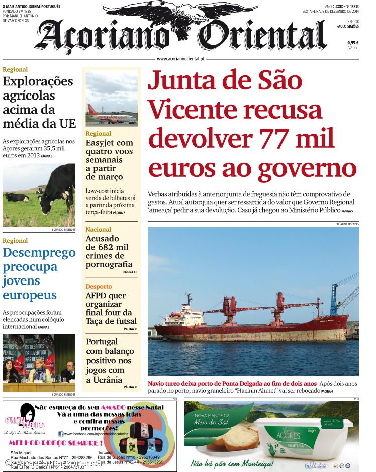 Junta de São Vicente recusa devolver 77 mil euros ao governo – Imagem 1