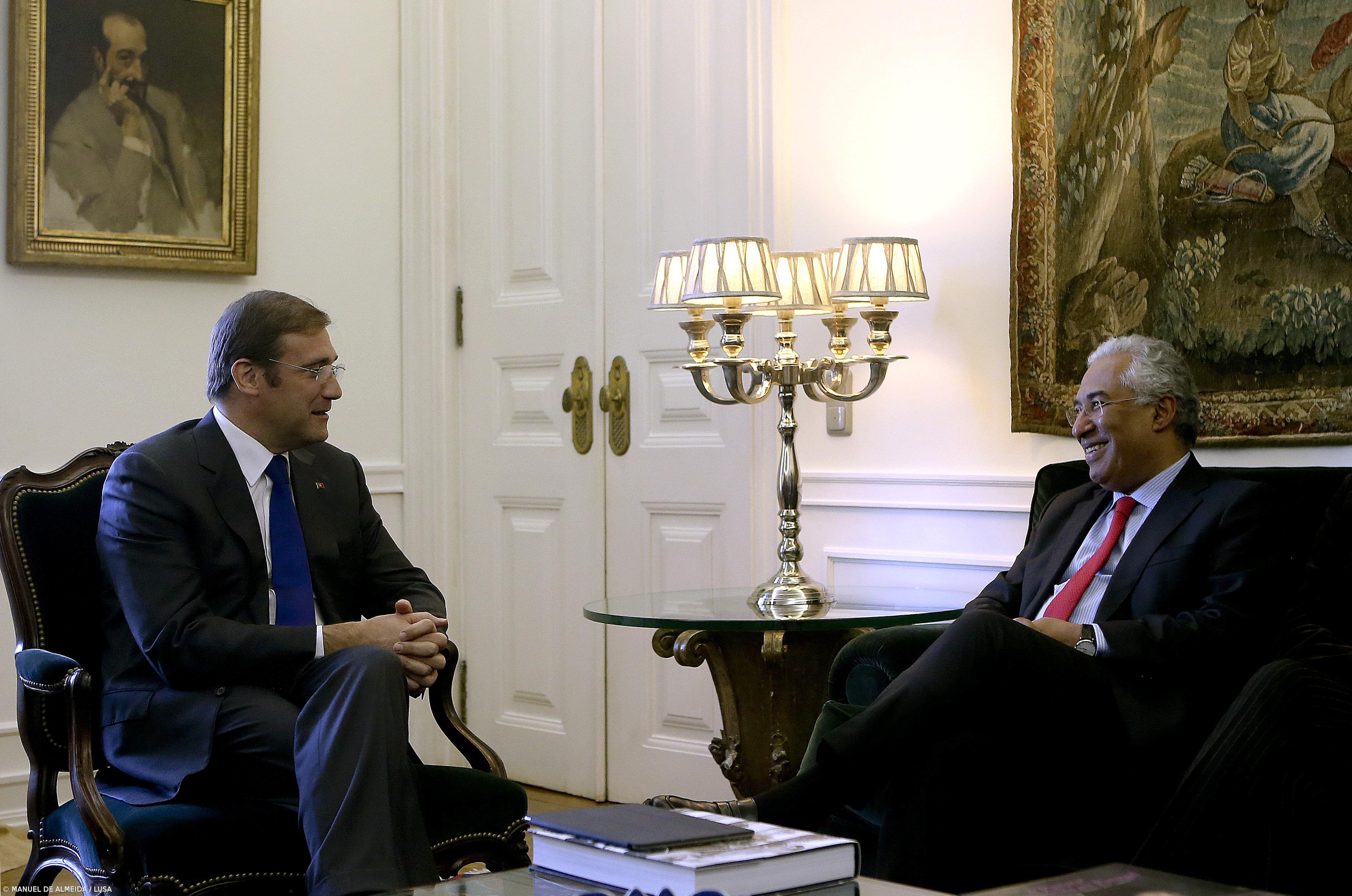 Costa reúne-se com Passos e defende projeto comum a construir após as eleições  – Imagem 1