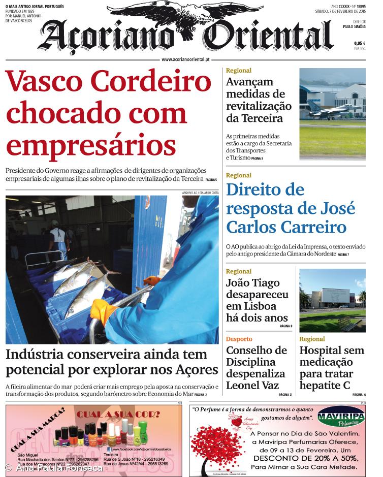 Vasco Cordeiro chocado com empresários – Imagem 1