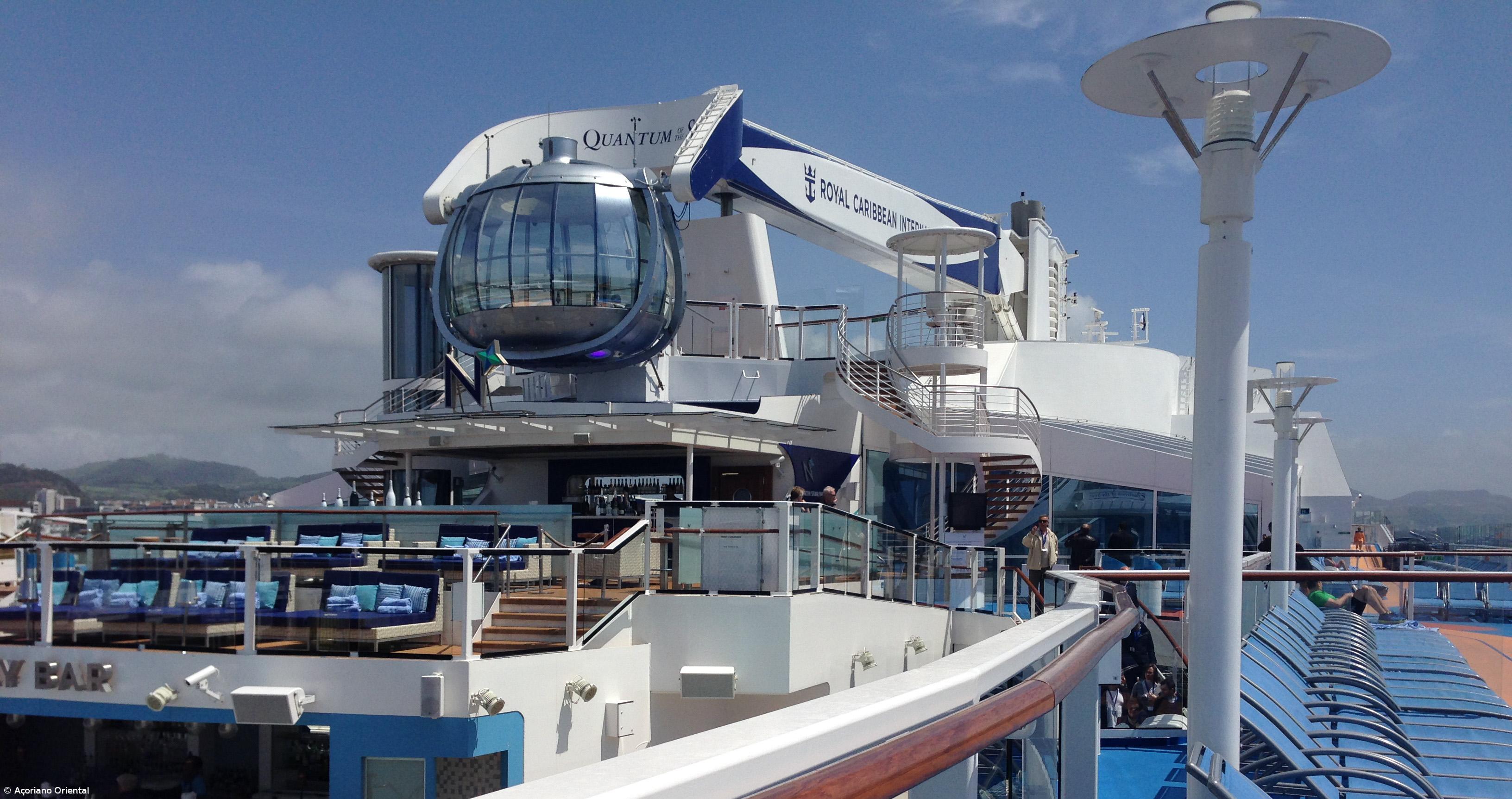 Quantum of the Seas é o maior navio que já atracou na Região (vídeo) – Imagem 1