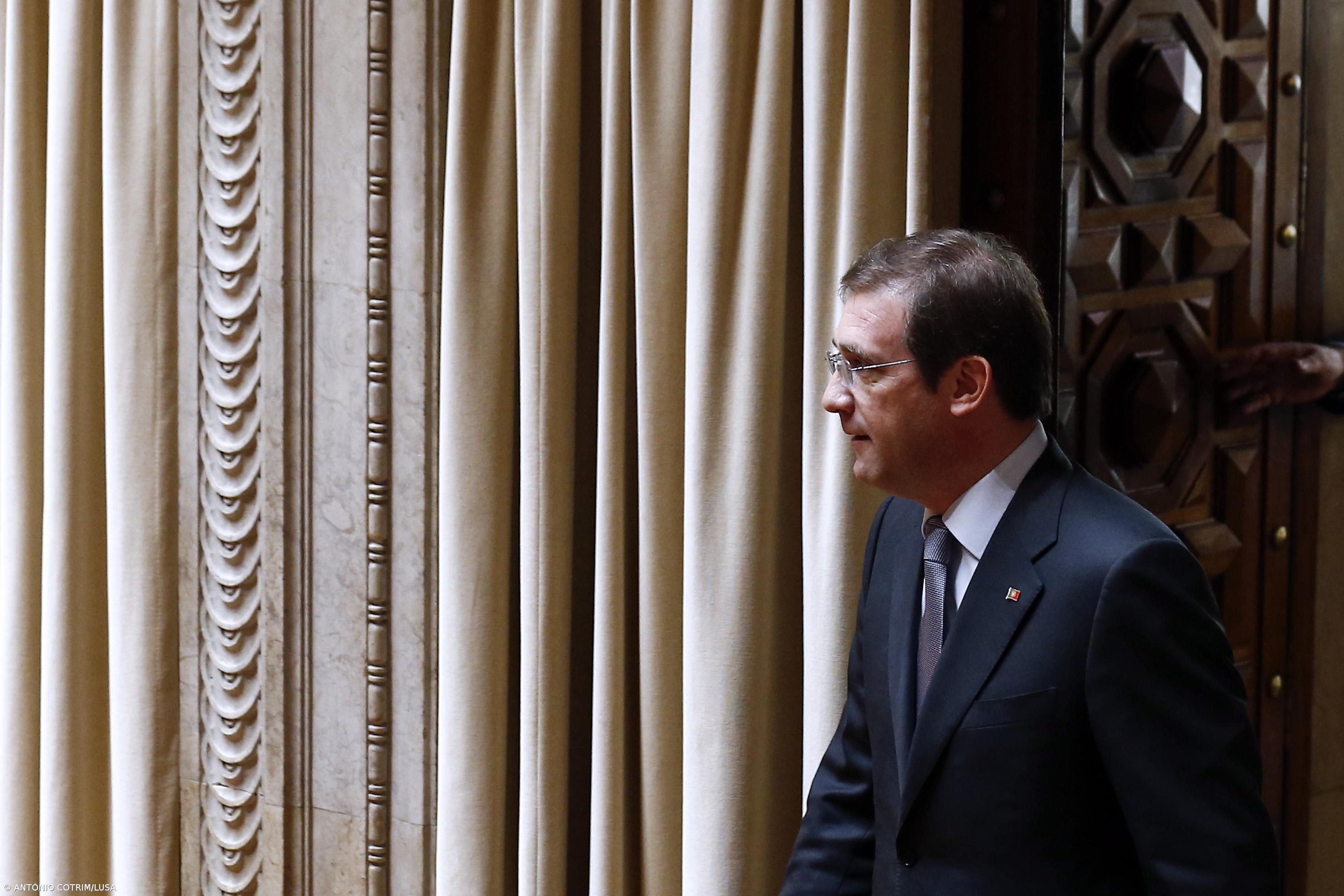 Passos rejeita "chantagem política" e diz que não governa com o programa do PS – Imagem 1