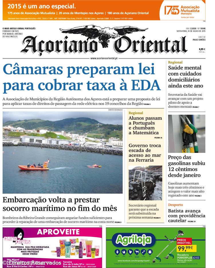 Câmaras preparam lei para cobrar taxa à EDA – Imagem 1