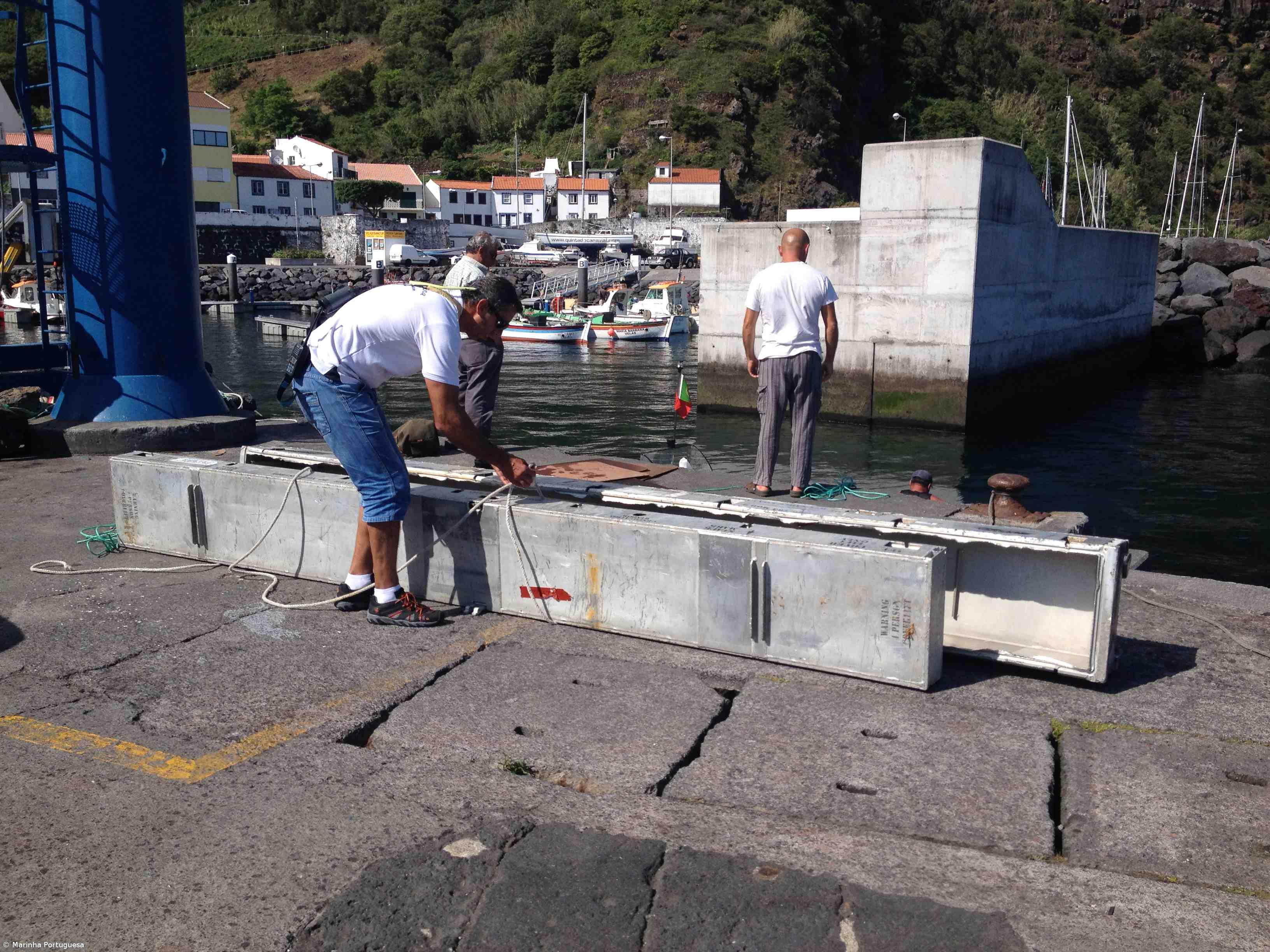 Marinha recupera material militar afundado – Imagem 1