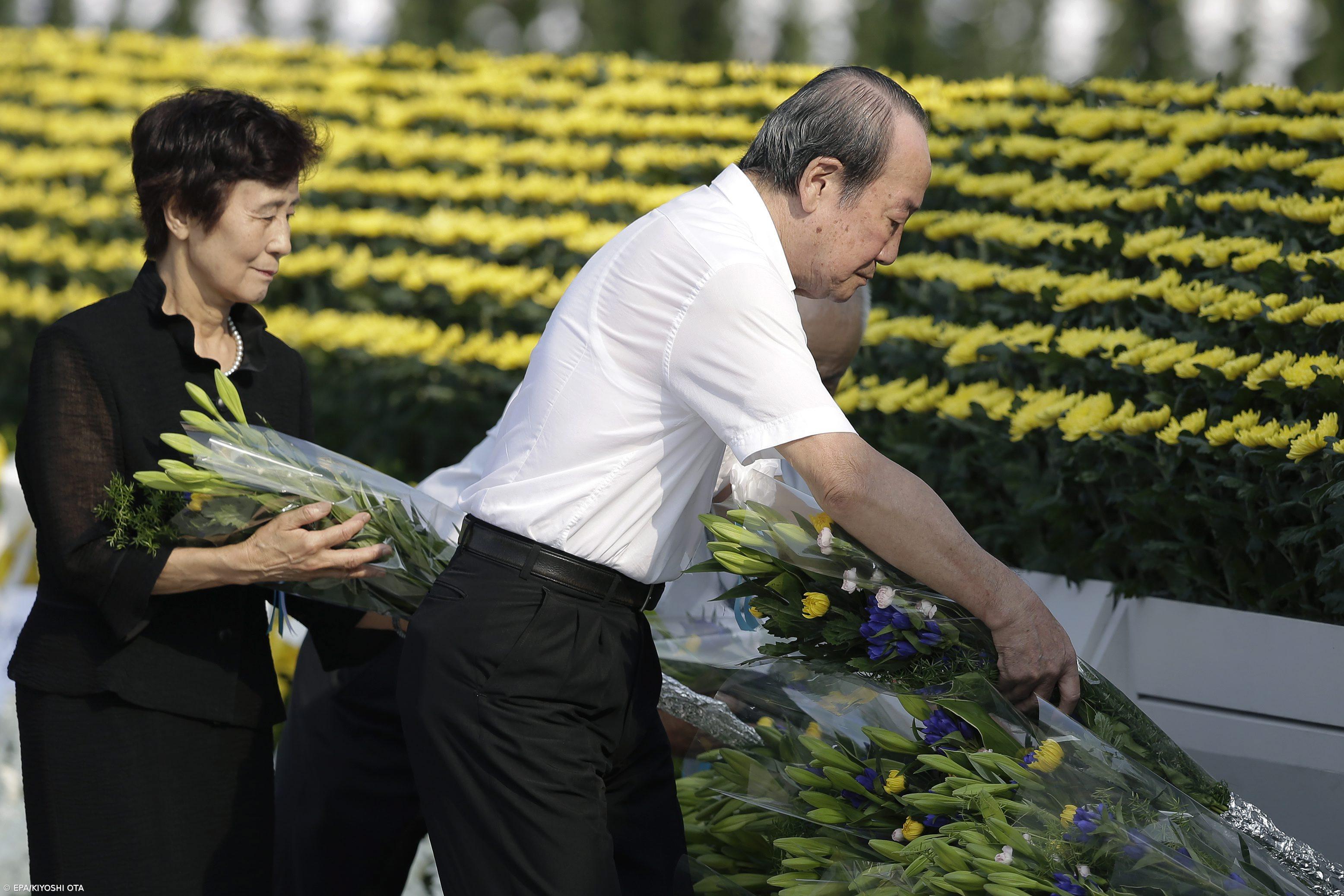 Japão assinala 70 anos do bombardeamento atómico em Hiroshima – Imagem 1