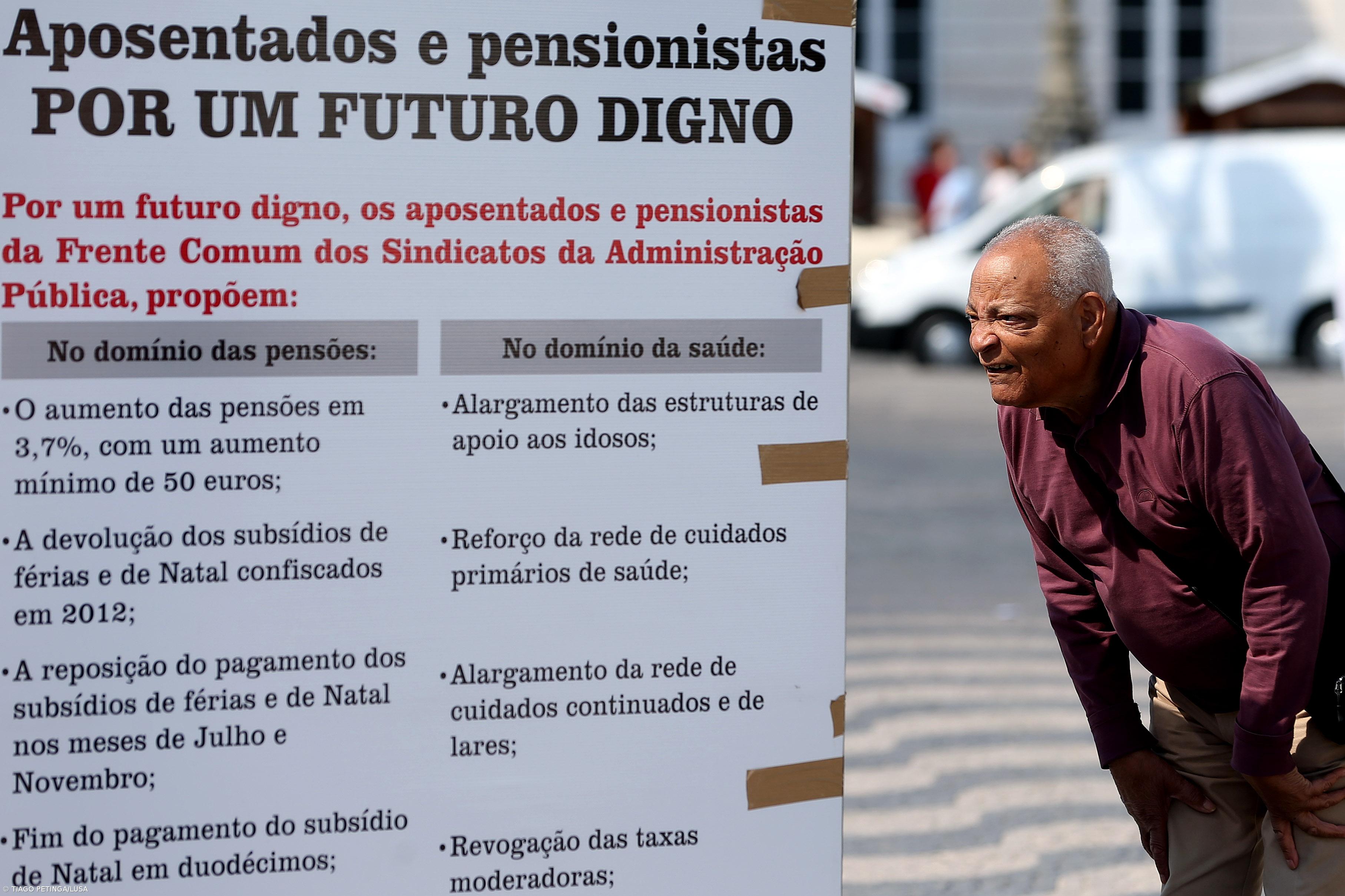 Aposentados da função pública querem reposição das pensões e aumentos de 4% – Imagem 1