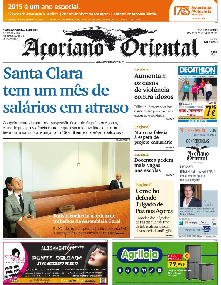Santa Clara tem um mês de salários em atraso – Imagem 1