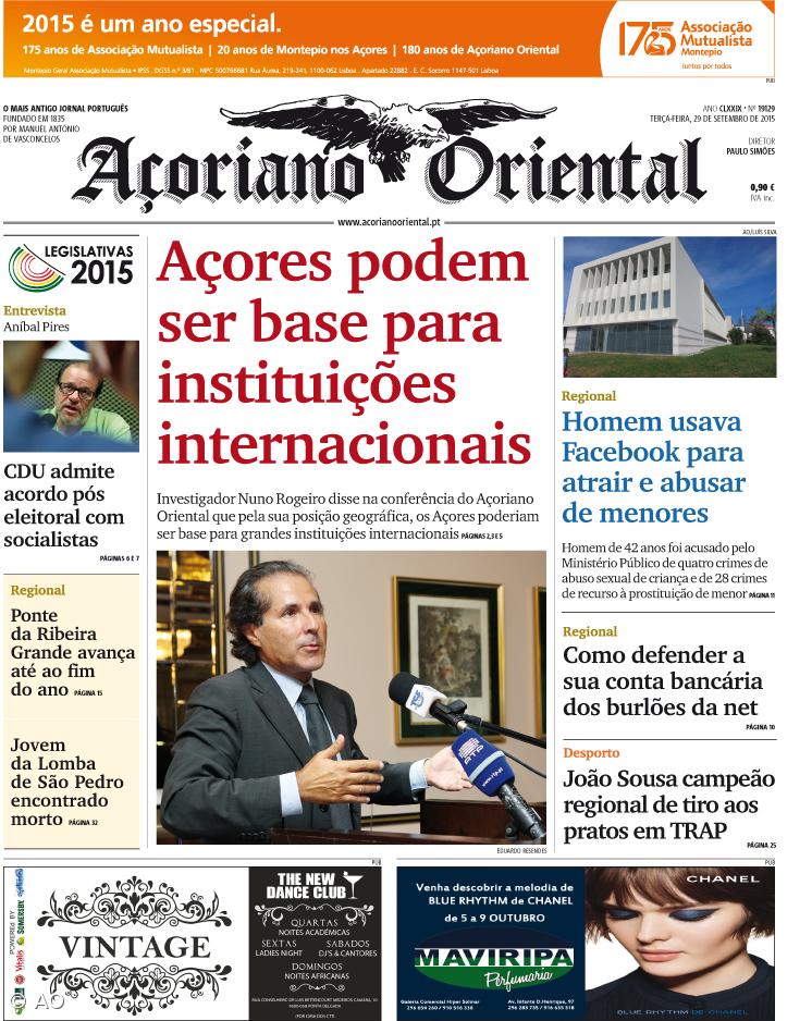 Açores podem ser base para instituições internacionais – Imagem 1