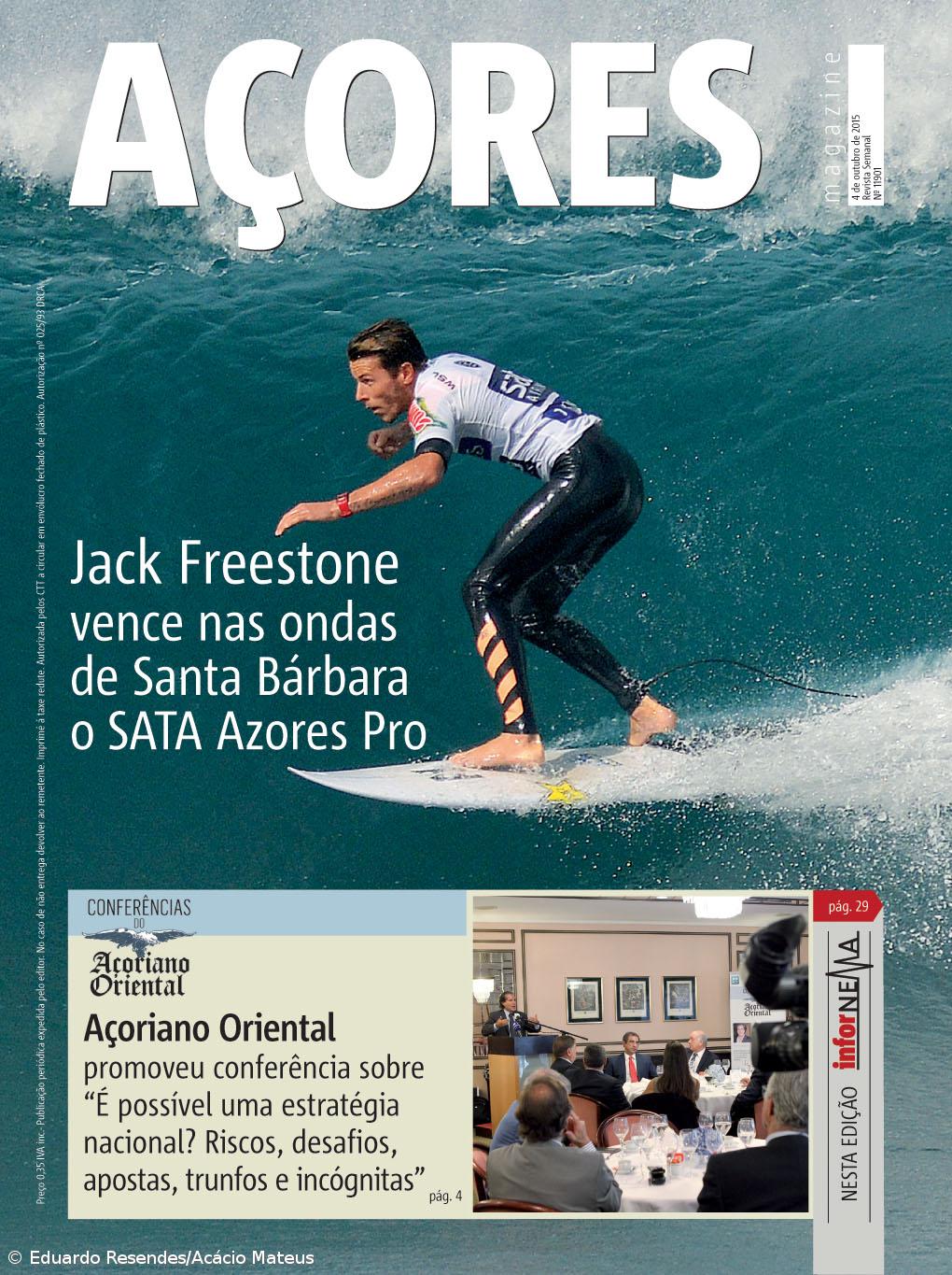 Jack Freestone vence nas ondas de Santa Bárbara o SATA Azores Pro – Imagem 1