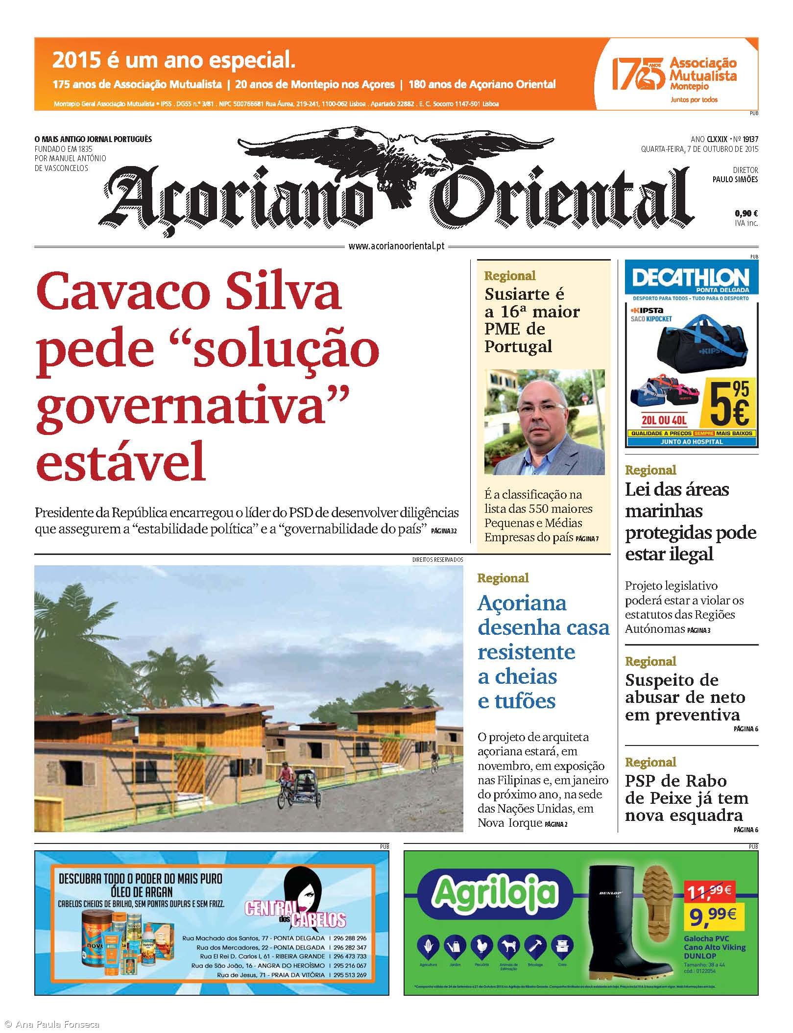 Cavaco Silva pede "solução governativa" estável – Imagem 1