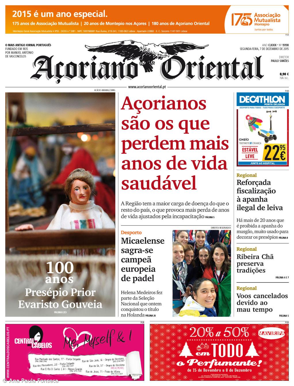 Açorianos são os que perdem mais anos de vida saudável – Imagem 1