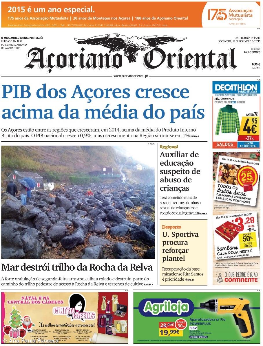PIB dos Açores cresce acima da média do país – Imagem 1