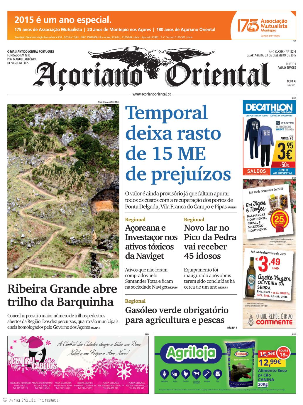 Temporal deixa rasto de 15 ME de prejuízos – Imagem 1