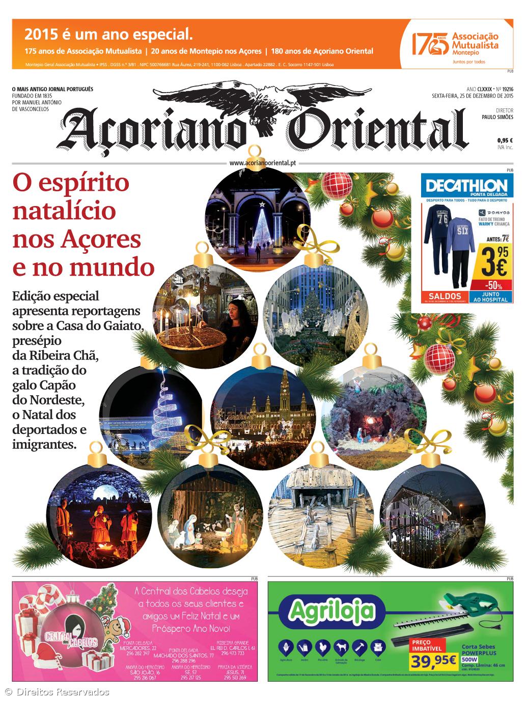 O espírito natalício  nos Açores  e no mundo – Imagem 1