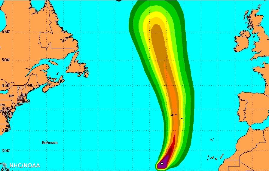 Ciclone Alex é um fenómeno muito raro e dirige-se para os Açores  – Imagem 1