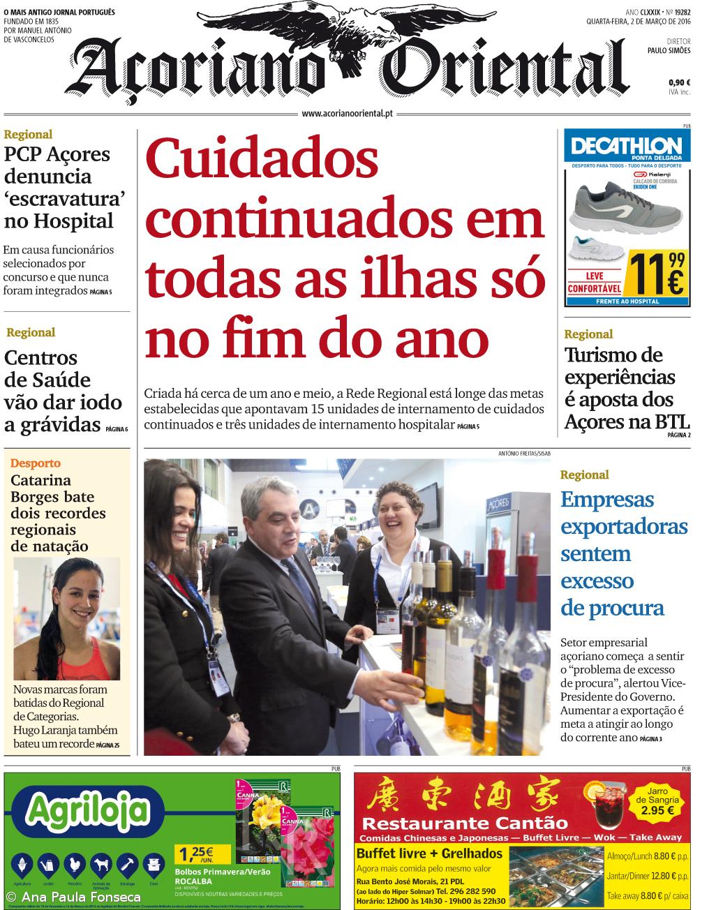 Cuidados continuados em todas as ilhas só no fim do ano – Imagem 1