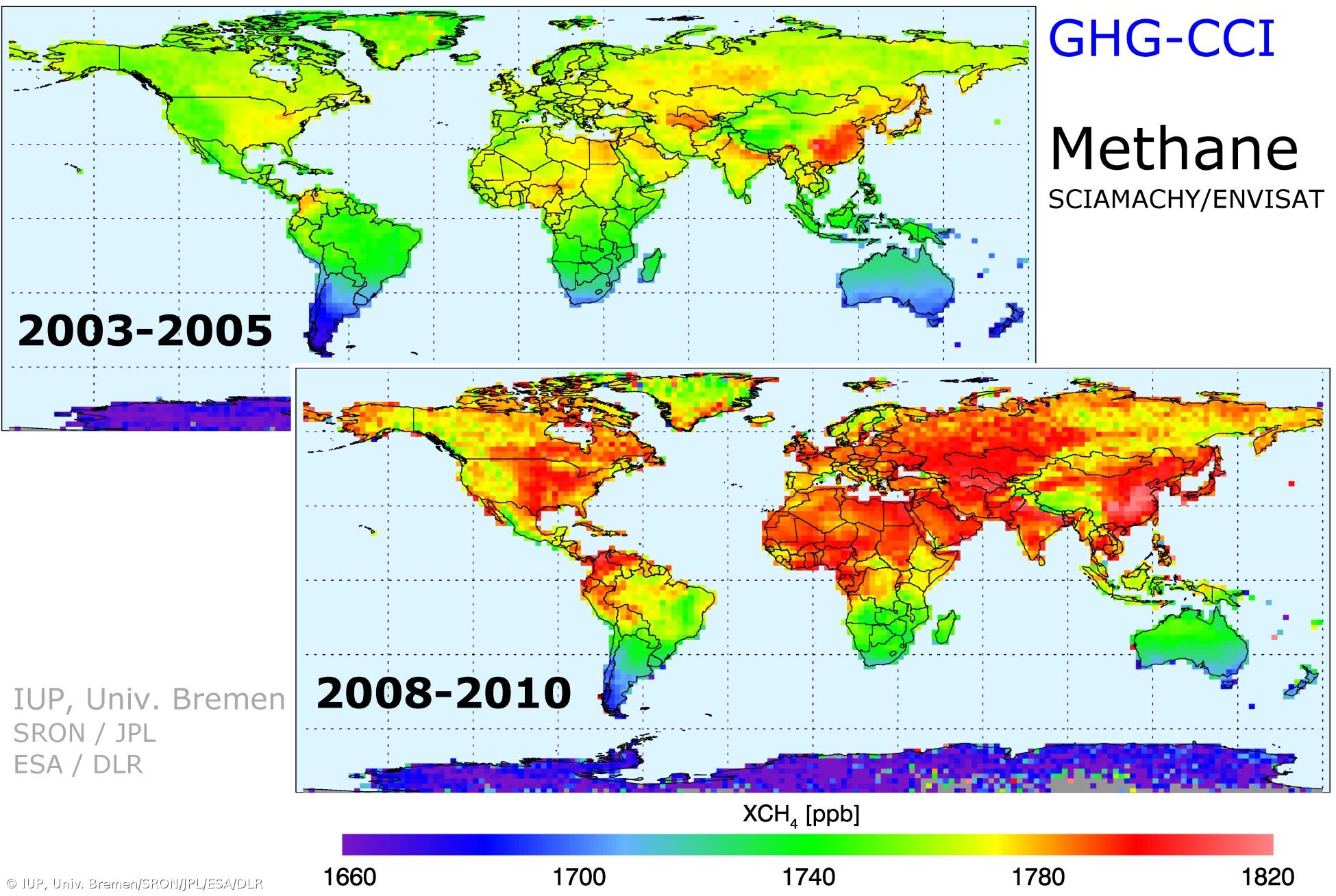 Concentrações de metano e dióxido de carbono continuam a aumentar – Imagem 1