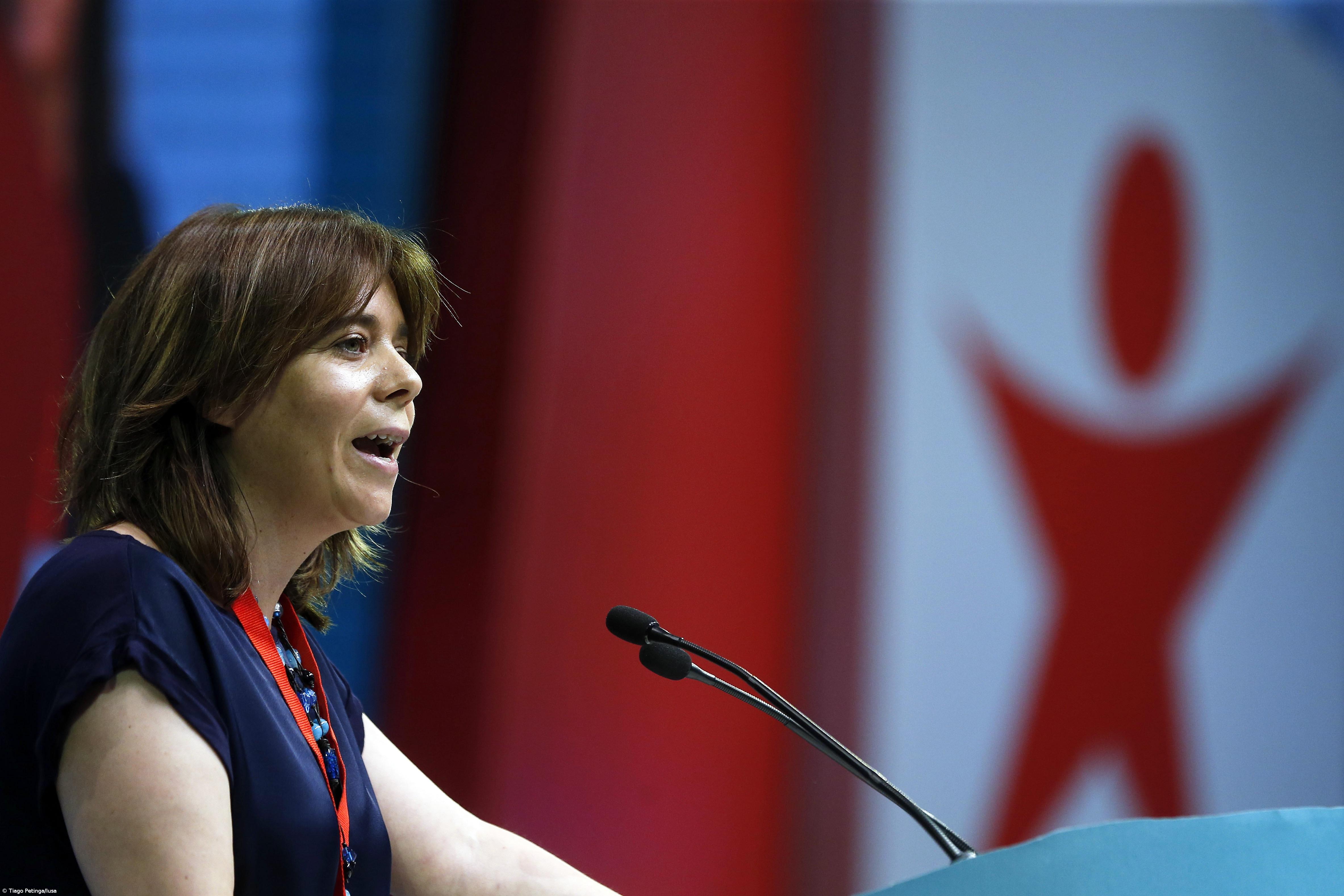 Catarina Martins hoje em Berlim na rentrée do partido alemão de esquerda Die Linke – Imagem 1