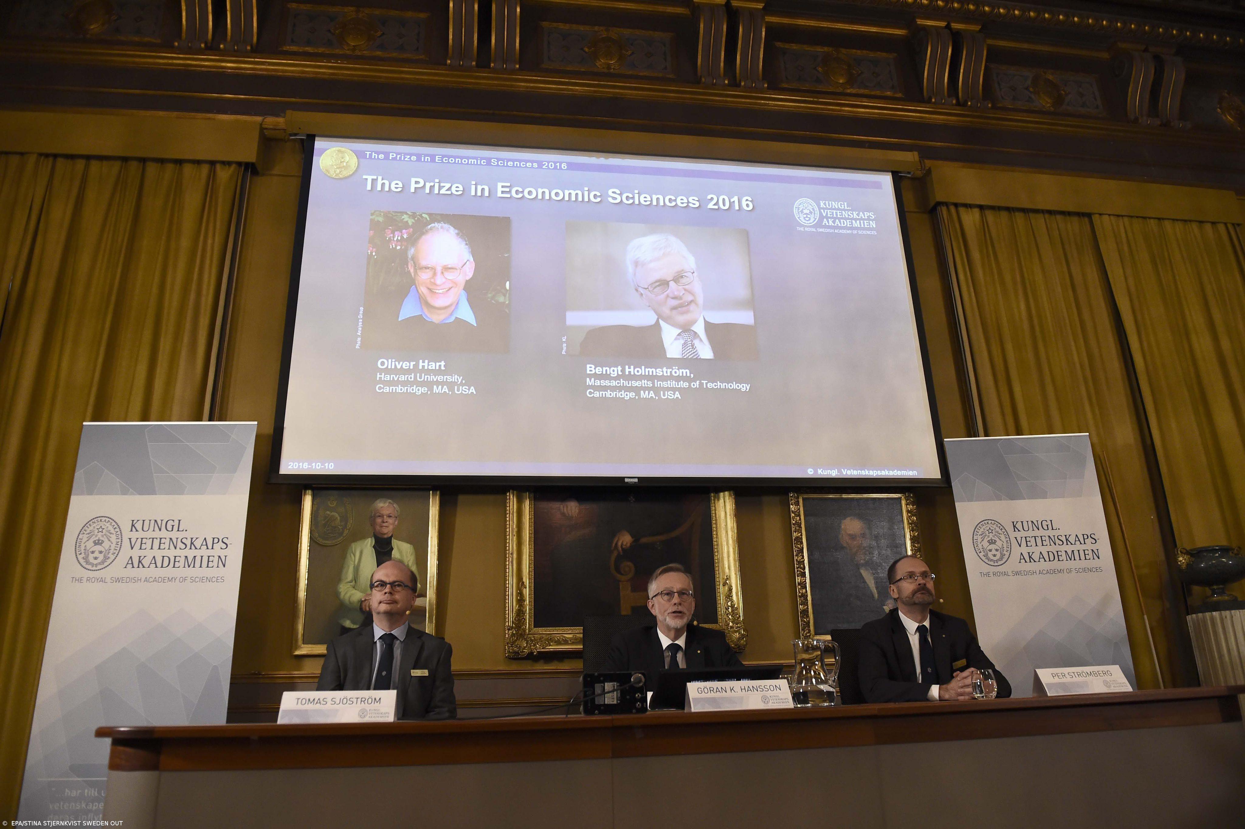 Nobel da Economia para Oliver Hart e Bengt Holmström pela Teoria dos Contratos – Imagem 1