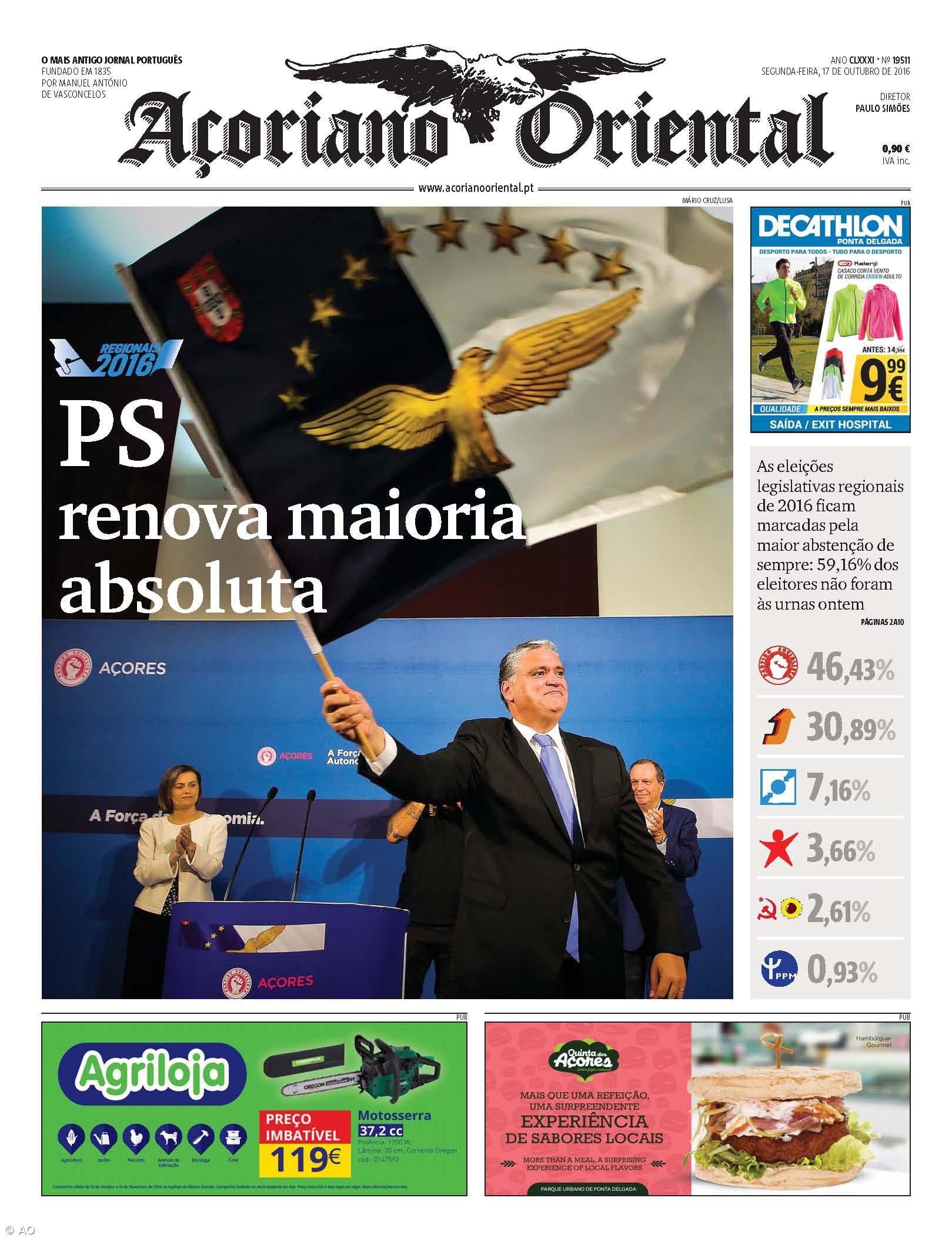 PS renova maioria absoluta  – Imagem 1