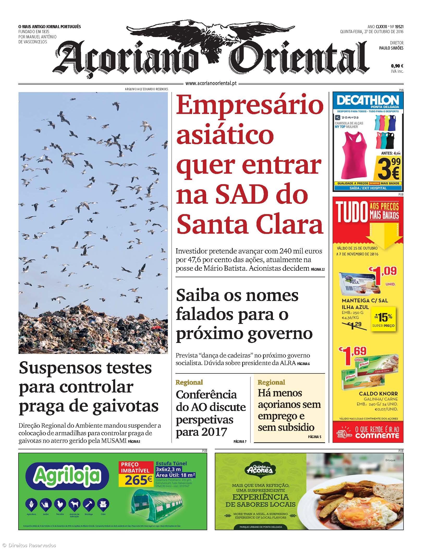 Empresário asiático quer entrar na SAD do Santa Clara – Imagem 1